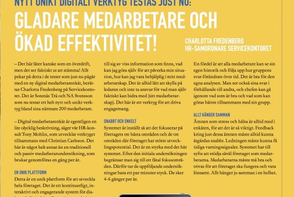 Coachande medarbetarundersökning